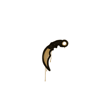 Sealed Graffiti | Karambit (Desert Amber)