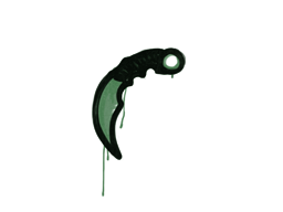 Graffiti | Karambit (Jungle Green)
