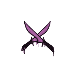 Sealed Graffiti | X-Knives (Bazooka Pink)