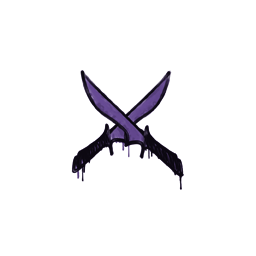 Sealed Graffiti | X-Knives (Monster Purple)