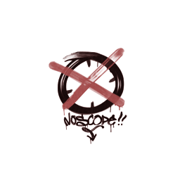 Sealed Graffiti | Noscope (Blood Red)
