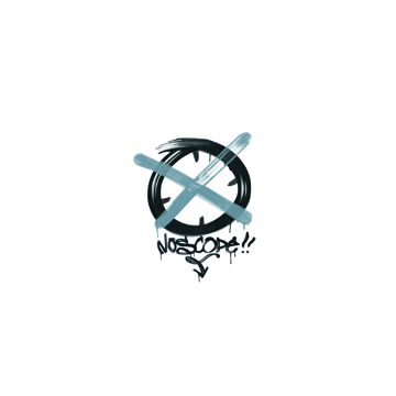 Sealed Graffiti | Noscope (Wire Blue)