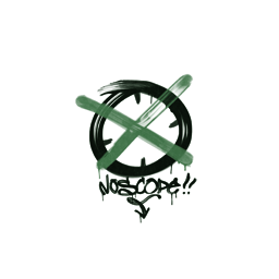 Sealed Graffiti | Noscope (Jungle Green)