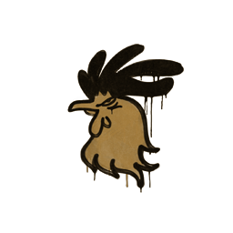 Sealed Graffiti | Cocky (Desert Amber)