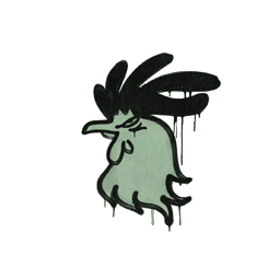 Sealed Graffiti | Cocky (Cash Green)