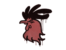 Graffiti | Cocky (Blood Red)