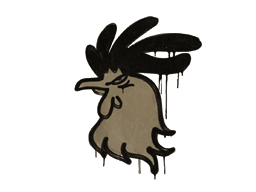 Graffiti | Cocky (Dust Brown)