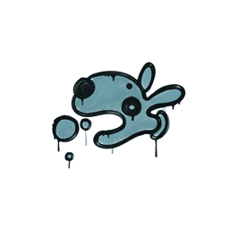 Sealed Graffiti | Popdog (Wire Blue)
