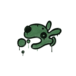 Sealed Graffiti | Popdog (Jungle Green)
