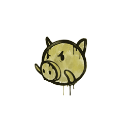 Sealed Graffiti | Piggles (Tracer Yellow)