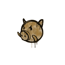 Sealed Graffiti | Piggles (Desert Amber)