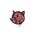 Sealed Graffiti | Piggles (Blood Red)