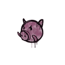 Sealed Graffiti | Piggles (Princess Pink)