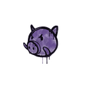 Sealed Graffiti | Piggles (Monster Purple)