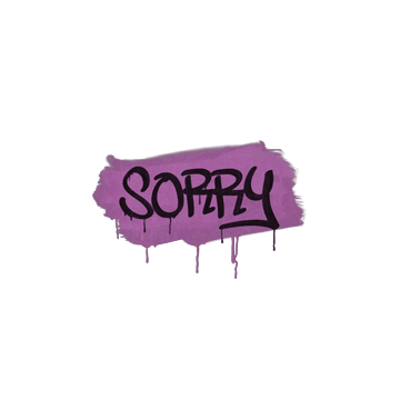 Sealed Graffiti | Sorry (Bazooka Pink)