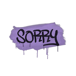 Sealed Graffiti | Sorry (Violent Violet)