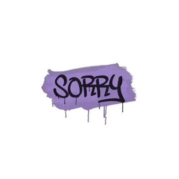 Sealed Graffiti | Sorry (Violent Violet)