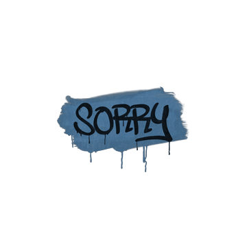 Sealed Graffiti | Sorry (Monarch Blue)