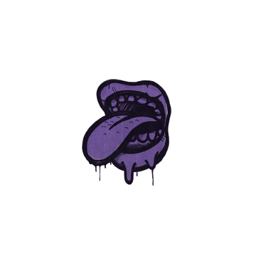 Sealed Graffiti | Eat It (Monster Purple)