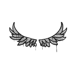 Sealed Graffiti | Take Flight (Shark White)