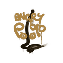 Sealed Graffiti | Recoil P90 (Desert Amber)