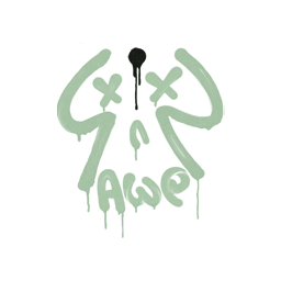 Sealed Graffiti | Recoil AWP (Cash Green)