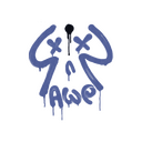 Sealed Graffiti | Recoil AWP (SWAT Blue)