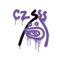 Sealed Graffiti | Recoil CZ-75 (Monster Purple)