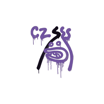 Sealed Graffiti | Recoil CZ-75 (Monster Purple)