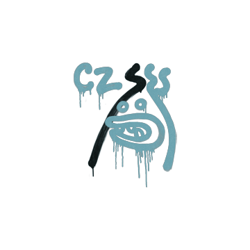 Sealed Graffiti | Recoil CZ-75 (Wire Blue)
