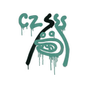 Sealed Graffiti | Recoil CZ-75 (Frog Green)