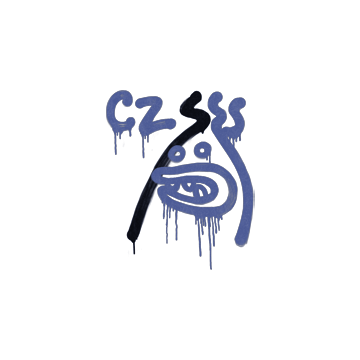 Sealed Graffiti | Recoil CZ-75 (SWAT Blue)
