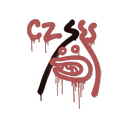 Sealed Graffiti | Recoil CZ-75 (Blood Red)