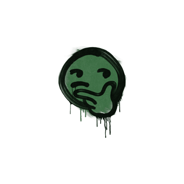 Sealed Graffiti | Thoughtfull (Jungle Green)