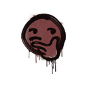 Sealed Graffiti | Thoughtfull (Brick Red)