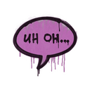 Sealed Graffiti | Uh Oh (Bazooka Pink)