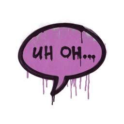 Sealed Graffiti | Uh Oh (Bazooka Pink)