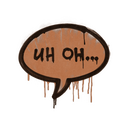 Sealed Graffiti | Uh Oh (Tiger Orange)