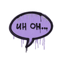 Sealed Graffiti | Uh Oh (Violent Violet)