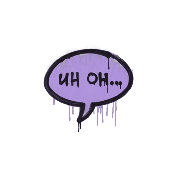 Sealed Graffiti | Uh Oh (Violent Violet)