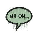 Sealed Graffiti | Uh Oh (Cash Green)