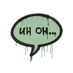 Sealed Graffiti | Uh Oh (Cash Green)