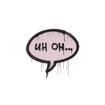 Sealed Graffiti | Uh Oh (War Pig Pink)