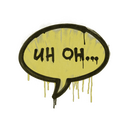 Sealed Graffiti | Uh Oh (Tracer Yellow)