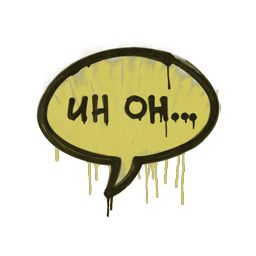 Sealed Graffiti | Uh Oh (Tracer Yellow)