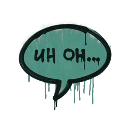 Sealed Graffiti | Uh Oh (Frog Green)