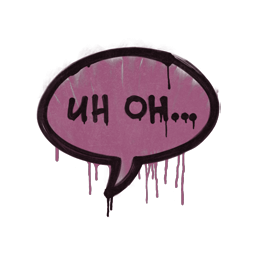 Sealed Graffiti | Uh Oh (Princess Pink)