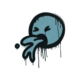 Sealed Graffiti | Puke (Wire Blue)