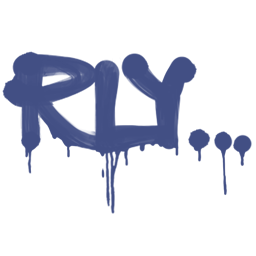 Sealed Graffiti | Rly (SWAT Blue)