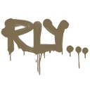 Sealed Graffiti | Rly (Dust Brown)